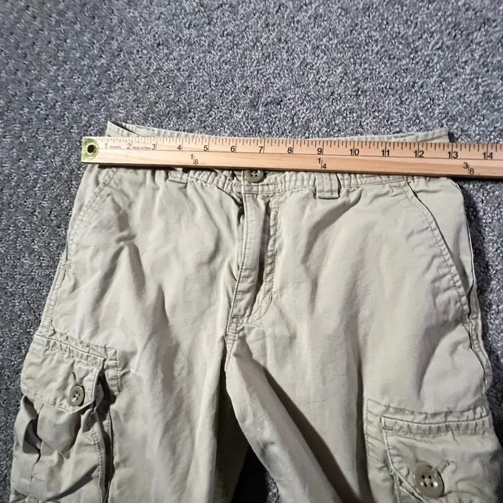 Polo Ralph Lauren Cargo Shorts Boys 12 Tan Khaki Classic Chino Cotton Utility